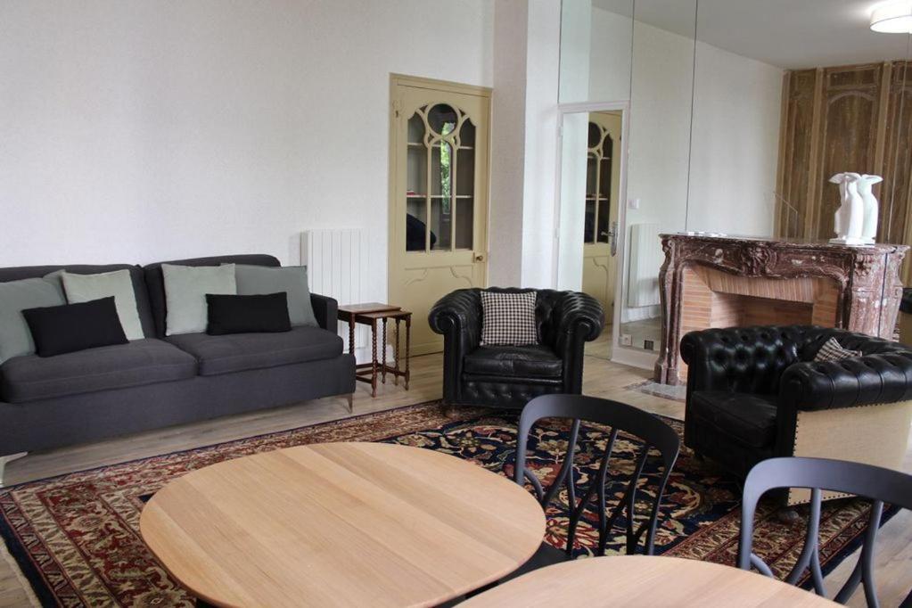Appartement Tourisme et Affaires Quimper + parking privé, wifi, jardin Extérieur photo