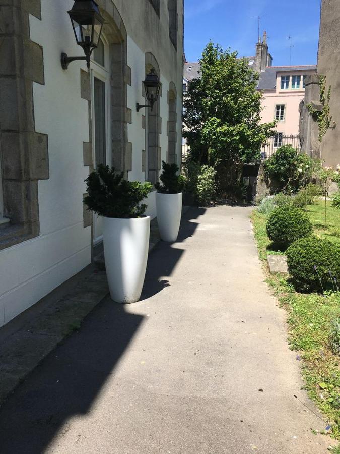 Appartement Tourisme et Affaires Quimper + parking privé, wifi, jardin Extérieur photo